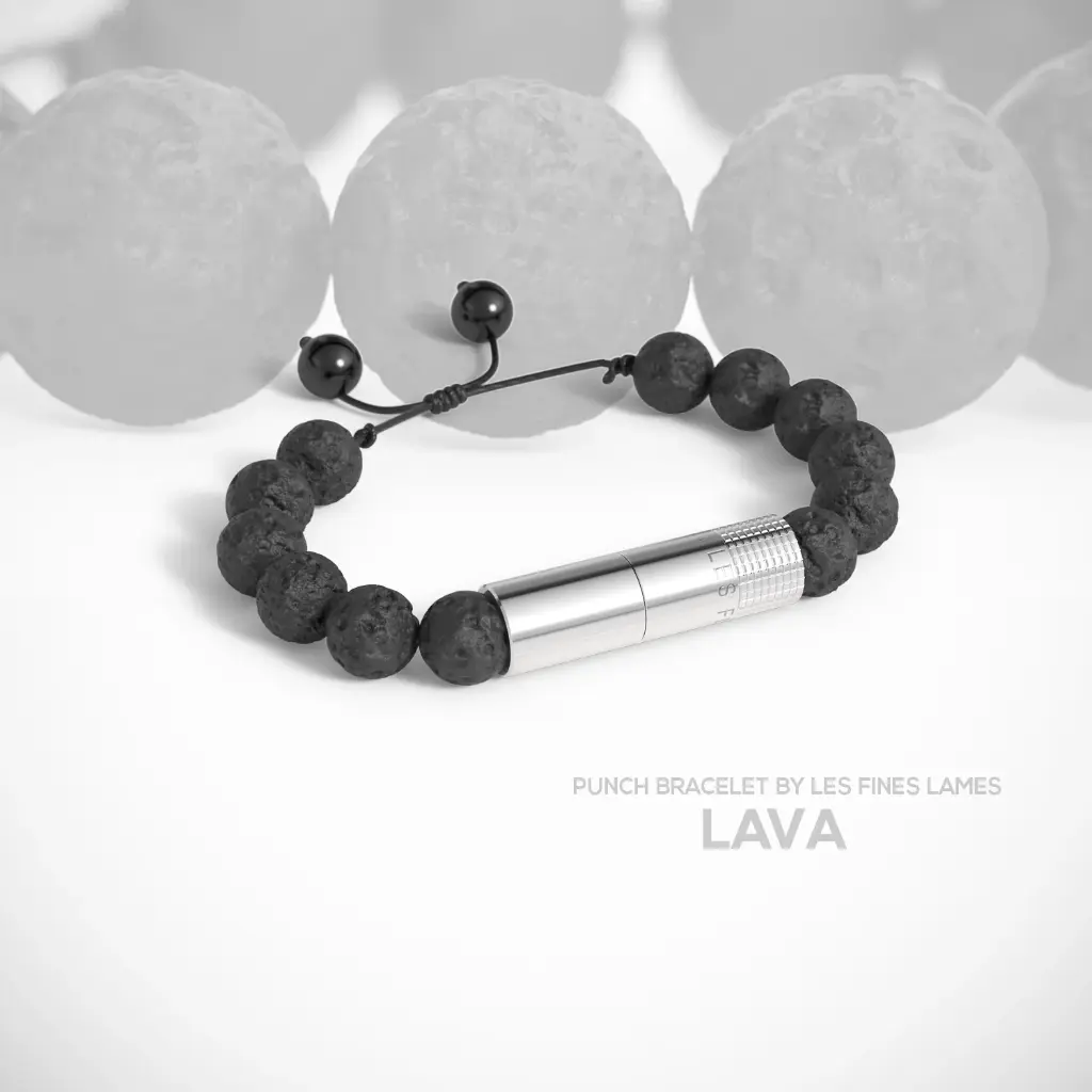 Les Fines Lames Punch Bracelet Lava