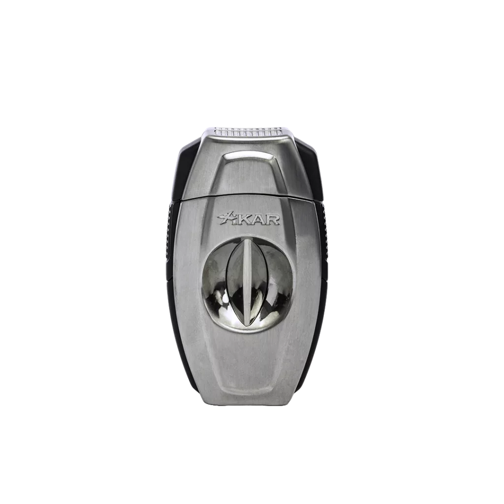 Xikar Flip Dual Cutter Brushed Chrome