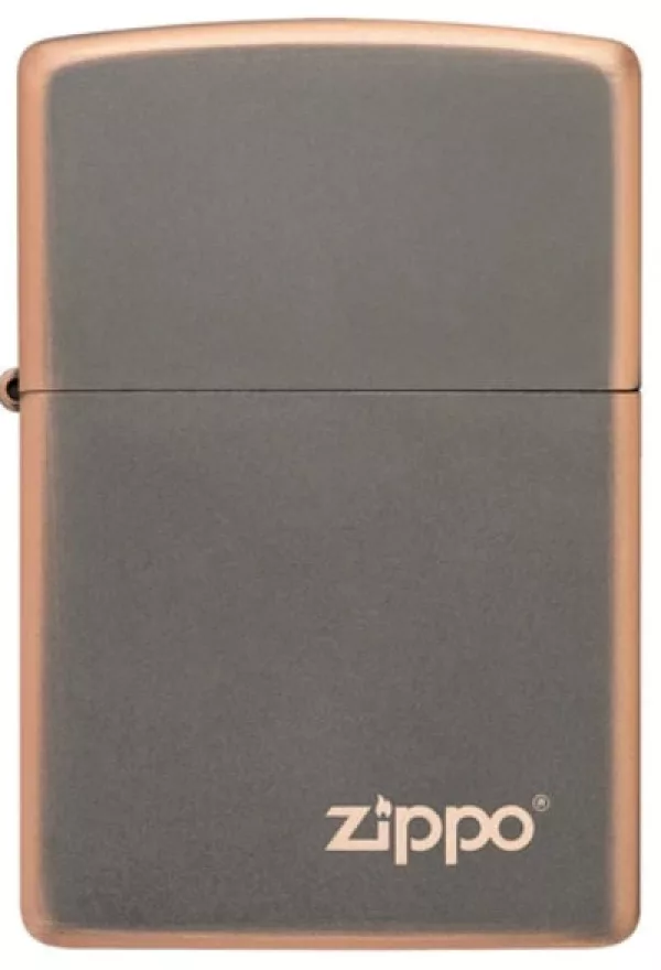 Zippo Rustic Bronze Zippo Logo